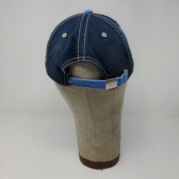 Cancun 74 Riviera Maya Slideback Hat Blue Embroidered Logo One Size Blue - Picture 7 of 13